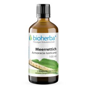 Meerrettich, Armoracia rusticana, Tropfen, Tinktur 100 ml online kaufen, besten Preis, Bioherba Reichenbach GmbH