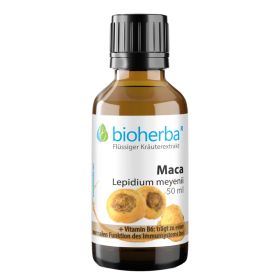 Maca Lepidium meyenii Tropfen Tinktur 50 ml online kaufen, besten Preis, Bioherba Reichenbach GmbH