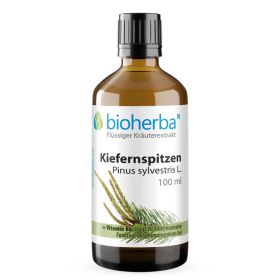 Kiefernspitzen Tropfen 100 ml – Pinus sylvestris L. mit Vitamin B6 von Bioherba