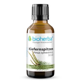 Kiefernspitzen Tropfen 50 ml – Pinus sylvestris L. mit Vitamin B6 von Bioherba