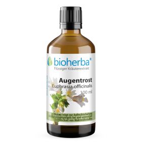 Augentrost Euphrasia officinalis Tropfen Tinktur 100 ml online kaufen auf besten Preis von Bioherba mit Chrom 