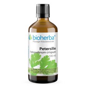 Petersilie, Petroselinum crispum, Tropfen, Tinktur 100 ml online kaufen, besten Preis, Bioherba Reichenbach GmbH