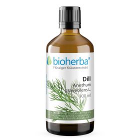 Dill, Anethum graveolens L., Tropfen, Tinktur 100 ml online kaufen, besten Preis, Bioherba Reichenbach GmbH 