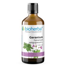 Geranium, Geranium sanguineum L., Tropfen, Tinktur 100 ml online kaufen, besten Preis, Bioherba Reichenbach GmbH