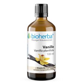 Vanille, Vanilla planifolia, Tropfen, Tinktur 100 ml online kaufen, besten Preis, Bioherba Reichenbach GmbH