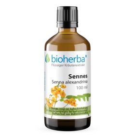 Sennes, Senna alexandrina, Tropfen, Tinktur 100 ml online kaufen, besten Preis, Bioherba Reichenbach GmbH