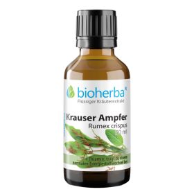Krauser Ampfer, Rumex crispus, Tropfen, Tinktur 50 ml online kaufen, besten Preis, Bioherba Reichenbach GmbH
