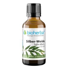 SILBER-WEIDE Salix alba L. 50 ml Tropfen, Tinktur online kaufen, besten Preis, Bioherba Reichenbach GmbH