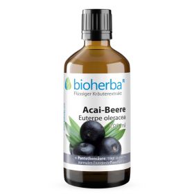 ACAI-BEERE, Tropfen, Tinktur, Euterpe oleracea 100 ml online kaufen, besten Preis, Bioherba Reichenbach GmbH