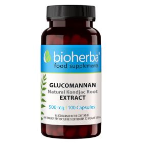GLUCOMANNAN 500 mg 100 capsule