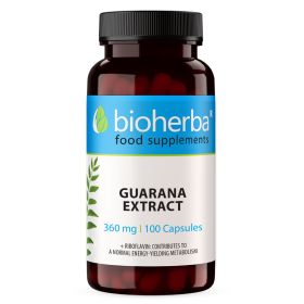 GUARANA EXTRACT 360 mg 100 capsule