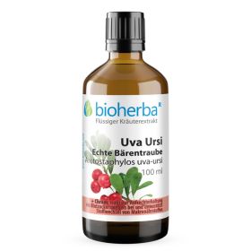 Uva Ursi Echte Bärentraube Arctostaphylos uva-ursi 100 ml online kaufen, besten Preis, Bioherba Reichenbach GmbH