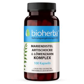 Mariendistel, Artischocke & Löwenzahn Komplex 100 Kapseln online kaufen, besten Preis, Bioherba Reichenbach GmbH