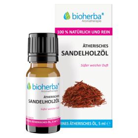 Sandelholzöl Santalum Album Oil Reines ätherisches Öl 5 ml online kaufen, besten Preis, Bioherba Reichenbach GmbH