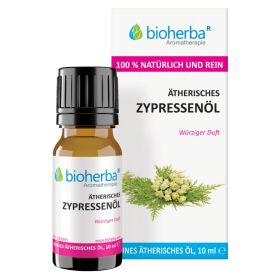 Zypressenöl Reines ätherisches Öl 10 ml online kaufen, besten Preis, Bioherba Reichenbach GmbH