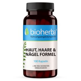 Haut, Haare Und Nägel Formel 100 Kapseln online kaufen, besten Preis, Bioherba Reichenbach GmbH