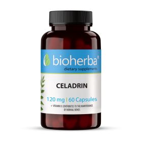 Celadrin 120 mg Kapseln Bioherba, Nahrungsergänzung mit Fettsäure-Komplex und Chrom, 100 Kapseln