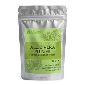 Aloe Vera Pulver Aloe Barbadensis 100 g online kaufen, besten Preis, Bioherba Reichenbach GmbH