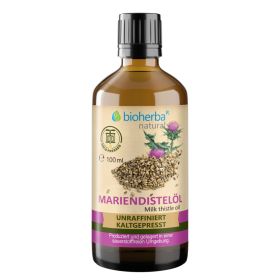 Mariendistelöl 100 ml Bioherba Naturprodukte online kaufen, besten Preis, Bioherba Reichenbach GmbH