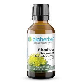 RHODIOLA Rosenwurz Rhodiola rosea L. 50 ml online kaufen, besten Preis, Bioherba Reichenbach GmbH