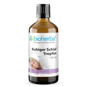 Ruhiger Schlaf Tropfen Tinktur 100 ml online kaufen, besten Preis Bioherba Reichenbach GmbH 