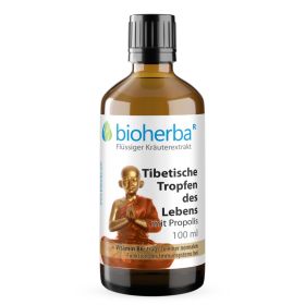 Tibetische Tropfen des Lebens mit Propolis, Tinktur 100 ml online kaufen, besten Preis, Bioherba Reichenbach GmbH