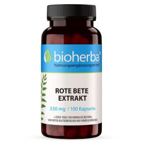 Rote Bete 330 mg 100 Kapseln online kaufen, besten Preis, Bioherba Reichenbach GmbH