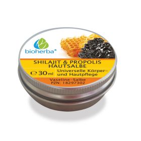 Shilajit & Propolis Universelle Hautsalbe 30 ml online kaufen, besten Preis, Bioherba Reichenbach GmbH