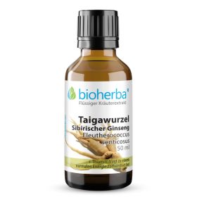 Taigawurzel Sibirischer Ginseng Tropfen, Tinktur 50 ml online kaufen, besten Preis, Bioherba Reichenbach GmbH