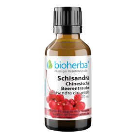 SCHISANDRA Chinesische Beerentraube Schisandra chinensis 50 ml ohne Alkohol online kaufen, besten Preis, Bioherba Reichenbach GmbH