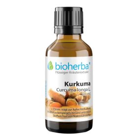 Kurkuma Curcuma longa L. Tropfen Tinktur 50 ml online kaufen, besten Preis, Bioherba Reichenbach GmbH