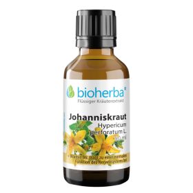 Johanniskraut, Hypericum perforatum L., Tropfen, Tinktur 50 ml online kaufen, besten Preis, Bioherba Reichenbach GmbH