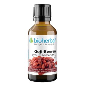 Goji-Beeren Lycium barbarum L. Tropfen Tinktur 50 ml online kaufen, besten Preis, Bioherba Reichenbach GmbH