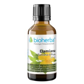 Damiana, Turnera diffusa, Tropfen, Tinktur 50 ml online kaufen, besten Preis, Bioherba Reichenbach GmbH
