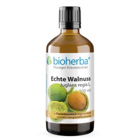 Echte Walnuss Juglans regia L. Tropfen Tinktur 100 ml online kaufen besten Preis BIoherba Reichenbach GmbH