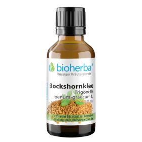Bockshornklee, Trigonella foenum-graecum L., Tropfen, Tinktur 50 ml online kaufen, besten Preis, Bioherba Reichenbach GmbH 