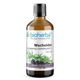 Wacholder, Juniperus communis L., Tropfen, Tinktur 100 ml online kaufen, besten Preis, Bioherba Reichenbach GmbH