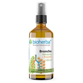 Halsspray Broncho mit Propolis Extrakt 100 ml online kaufen, besten Preis, Bioherba Reichenbach GmbH