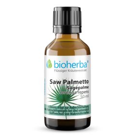 Saw Palmetto Sägepalme, Serenoa repens, Tropfen, Tinktur 50 ml online kaufen, besten Preis, Bioherba Reichenbach GmbH