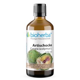 Artischocke, Cynara scolymus L., Tropfen, Tinktur 100 ml online kaufen, besten Preis, Bioherba Reichenbach GmbH