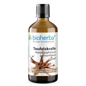 Teufelskralle, Harpagophytum procumbens, Tropfen, Tinktur 100 ml online kaufen, besten Preis, Bioherba Reichenbach GmbH