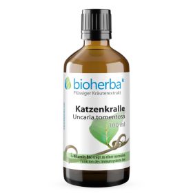 Katzenkralle Uncaria tomentosa 100 ml online kaufen, besten Preis, Bioherba Reichenbach GmbH