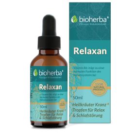 Relaxan - Heilkäuter Kranz Tropfen für Relax & Schlafstörung online kaufen, besten Preis, Bioherba Reichenbach GmbH