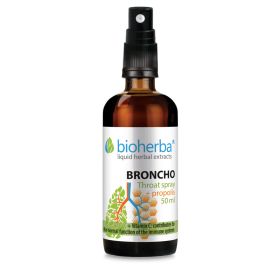 BRONCHO Throat spray + propolis 50 ml ethanol free