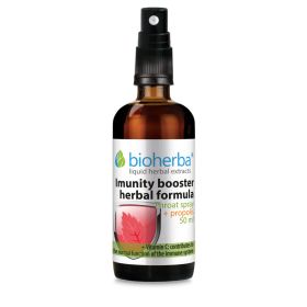 Immunity booster herbal formula  Throat spray + Propolis  50 ml  ethanol free