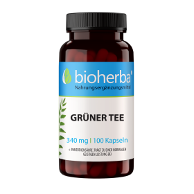 Grüner Tee 340 mg 100 Kapseln online kaufen, besten Preis, Bioherba Reichenbach GmbH