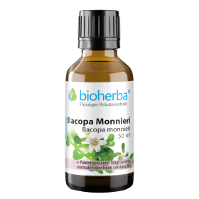 Bacopa Monnieri Tropfen Tinktur 50 ml Bioherba online kaufen besten Preis