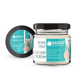 Gel Aloe Vera und Teebaum (Reine Haut) 100 ml online kaufen, besten Preis, Bioherba Reichenbach GmbH