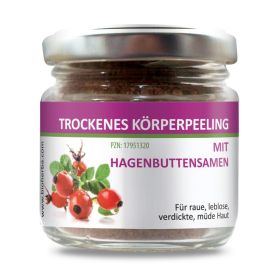 Trockenes Körperpeeling mit Hagenbuttensamen 45 g online kaufen, besten Preis, Bioherba Reichenbach GmbH