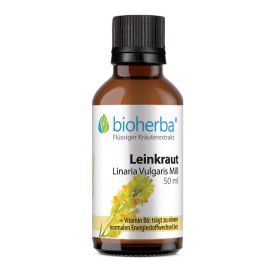 Leinkraut, Linaria vulgaris Mill, Tropfen, Tinktur 50 ml online kaufen, besten Preis, Bioherba Reichenbach GmbH